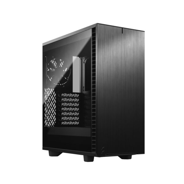 Fractal Design Define 7 Compact Black Tempered Glass Dark Tint ATX Gaming PC Case ( FD-C-DEF7C-02 )