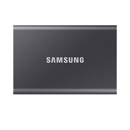 Samsung Portable External SSD T7 USB C 3.2 1TB, Gray ( MU-PC1T0T/WW )