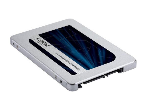 Crucial MX500 500GB 3D NAND 2.5 Inch SATA Internal SSD ( CT500MX500SSD1 ) - Image 2