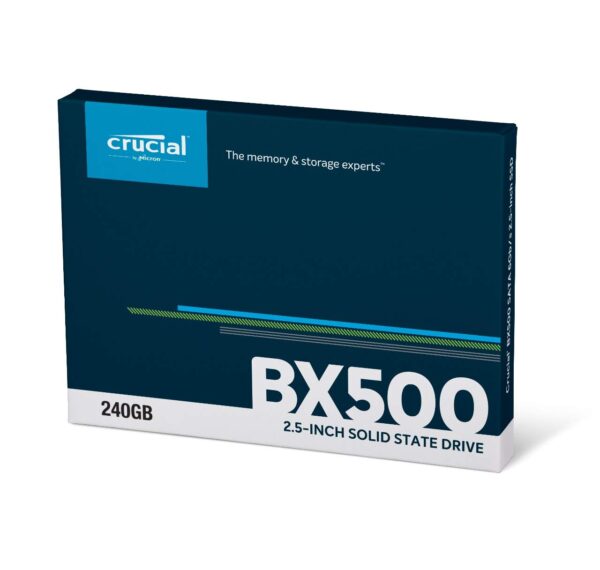 Crucial BX500 240GB SATA 2.5 Inch Internal SSD ( CT240BX500SSD1 )