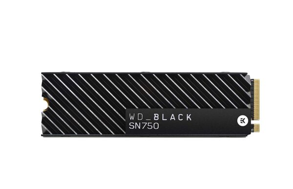 Western Digital Black SN750 500GB M.2 NVMe Internal Gaming SSD With Heatsink ( WDS500G3XHC )