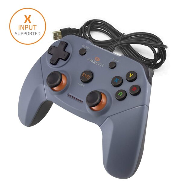 Amkette Elite EVO PC  Gamepad  – Wired