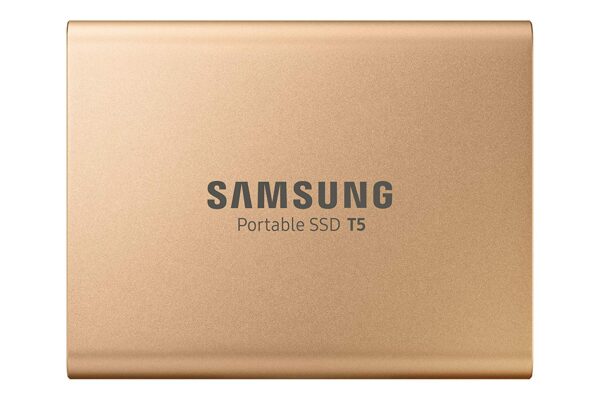 Samsung T5 500 GB Portable External SSD Gold (MU-PA500G/EU )