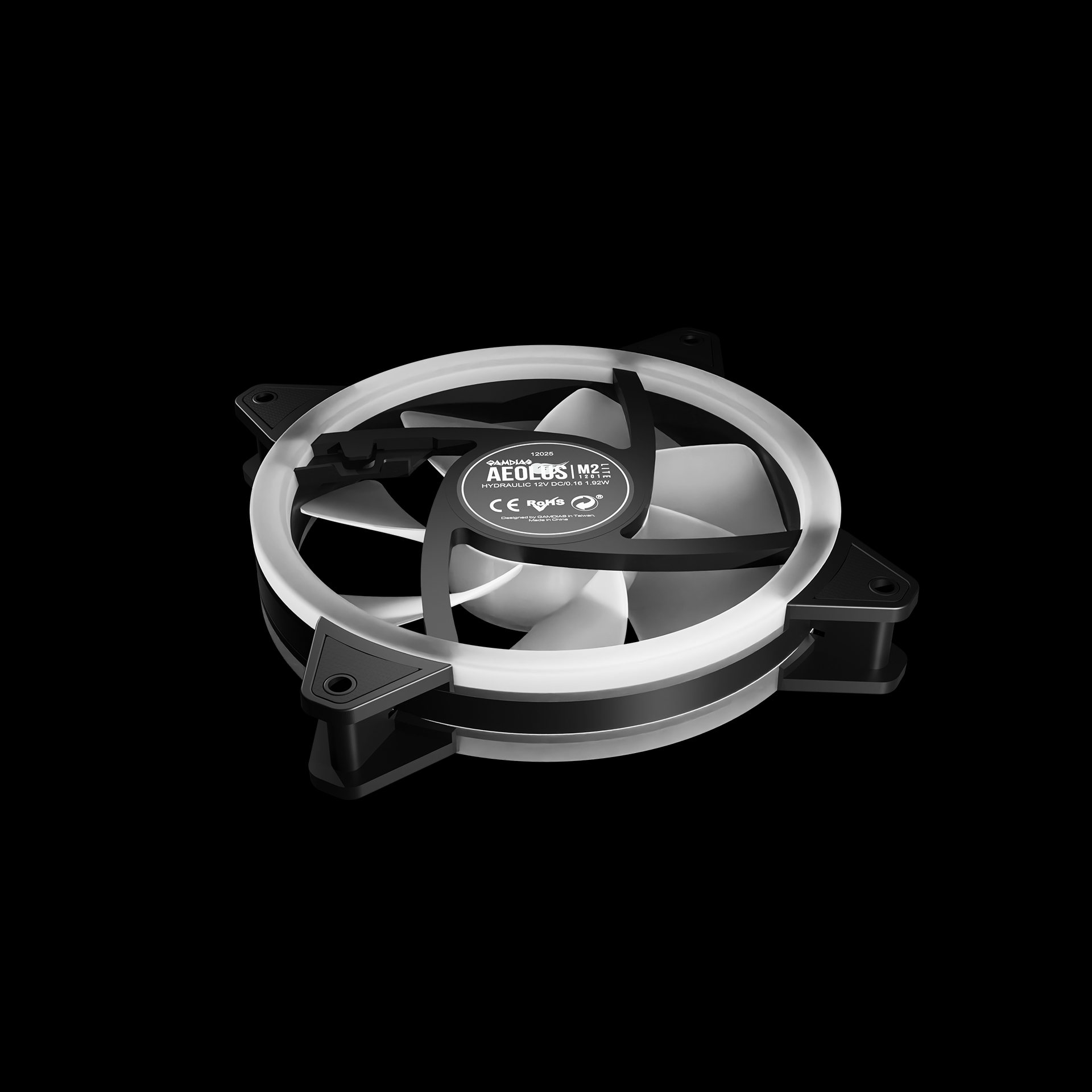 Gamdias Aeolus M2-1203 LITE ARGB 120mm Chassis Fan, Triple Fan Pack - Image 4