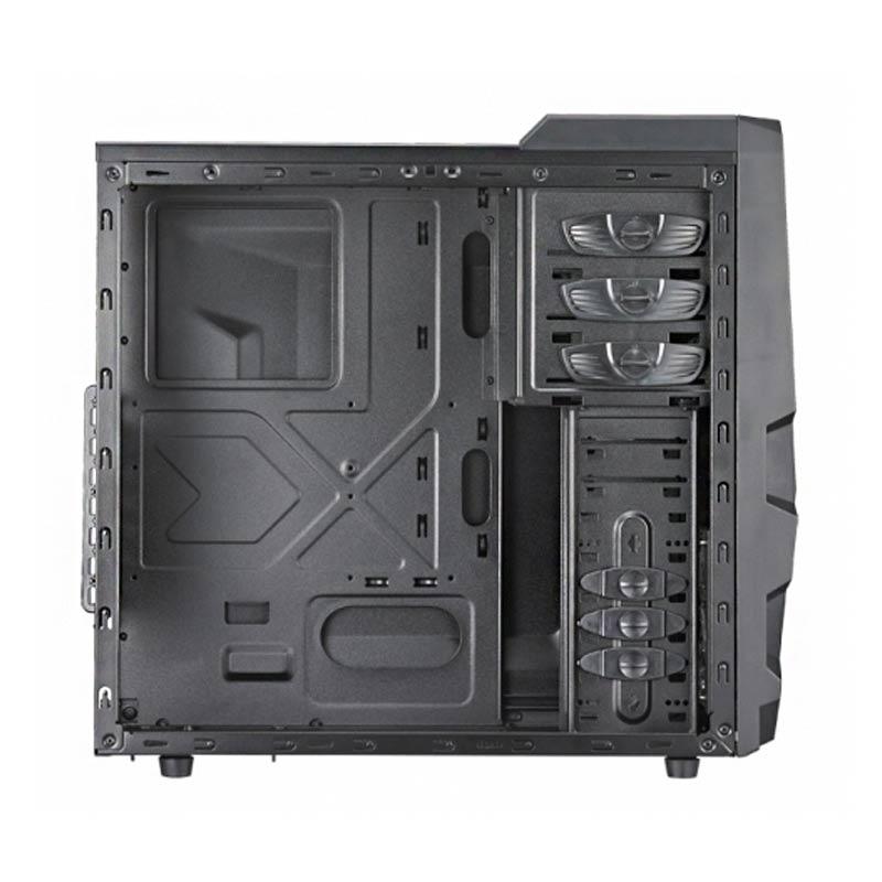 COOLER MASTER K380 (ATX) Mid Tower Cabinet - With Transparent Side Panel (Black) - Image 3