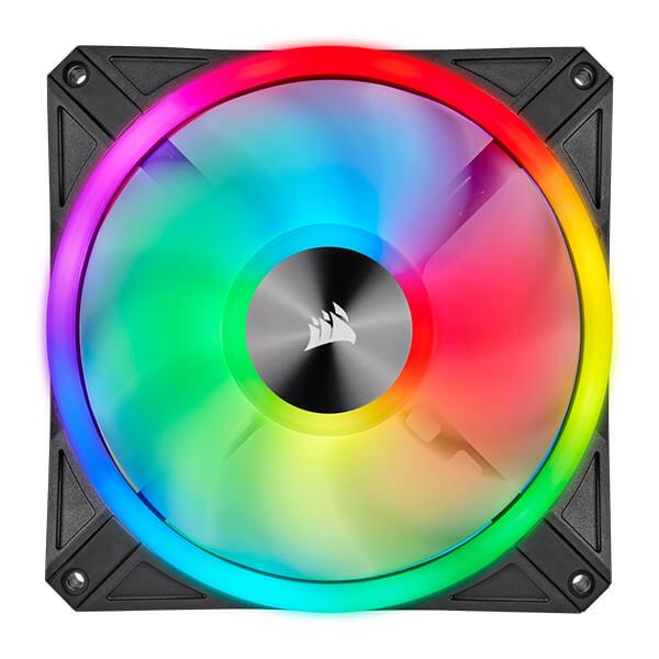 Corsair iCUE QL140 RGB 140mm PWM Chassis Fan, Single Pack ( CO-9050099-WW )