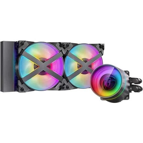 Deepcool Gamerstorm Castle 240EX RGB 240mm CPU Water Cooling System Liquid AIO With ARGB Fans And Pump Head ( DP-GS-H12-CSL240EX-RGB )