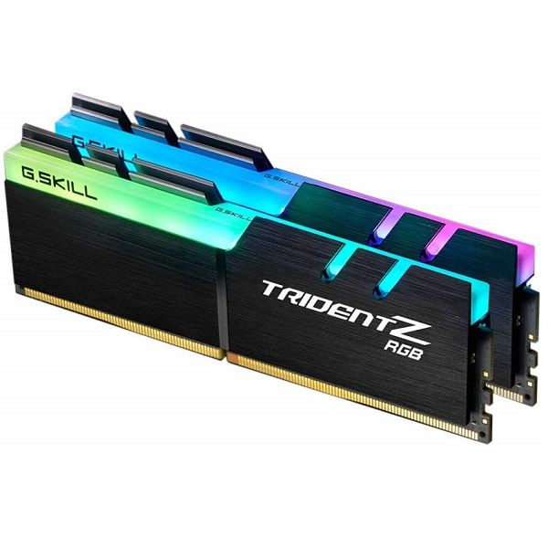 G.Skill Trident Z RGB 16GB ( 8GB X 2 Kit ) 4000 MHz CL 18 DDR4 Desktop RAM With RGB Heatsink ( F4-4000C18D-16GTZRB )