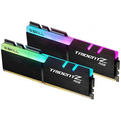 G.Skill Trident Z RGB 32GB ( 16GB x 2 Kit ) 4000MHz CL18 DDR4 Desktop RAM With RGB Heatsink ( F4-4000C18D-32GTZR )