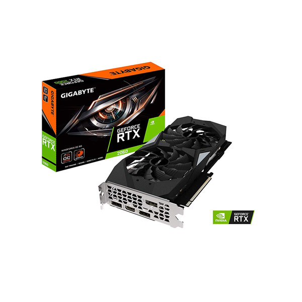 Gigabyte GeForce RTX 2060 WINDFORCE 6 GB GDDR6 192 bit Gaming Graphics Card ( GV-N2060WF2-6GD ) - Image 4