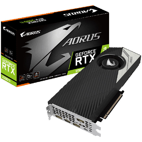 Gigabyte GeForce AORUS  RTX 2080 Ti TURBO 11 GB GDDR6 352 bit Gaming Graphics Card ( GV-N208TAORUS T-11GC ) - Image 12