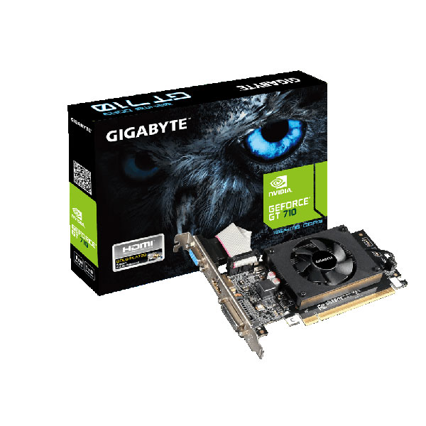 Gigabyte GeForce GT 710 1 GB DDR3 64 bit Gaming Graphics Card ( GV-N710D3-1GL )