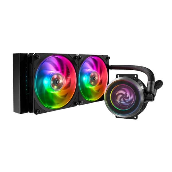 Cooler Master MasterLiquid ML240P MIRAGE 240mm AIO Liquid CPU Cooler With Dual ARGB Fans ( MLY-D24M-A20PA-R1 )