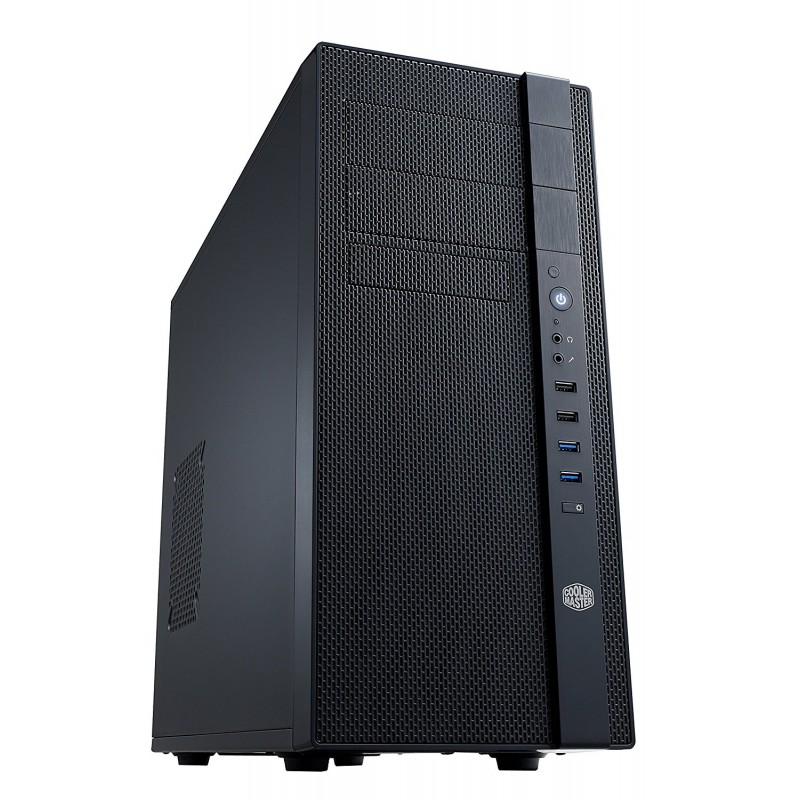 COOLER MASTER N400 MID TOWER (BLACK)  NSE-400-KKN2