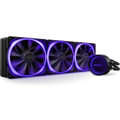 NZXT Kraken X73 RGB 360mm AIO CPU Liquid Cooler With Three 120mm Aer RGB 2 Fans ( RL-KRX73-R1 )