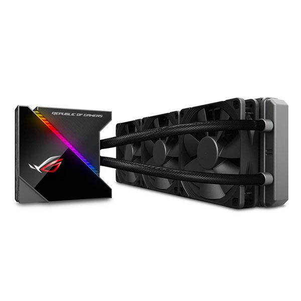 ASUS ROG RYUJIN 360 AURA SYNC RGB ALL IN ONE 360MM CPU LIQUID COOLER WITH OLED DISPLAY - Image 3