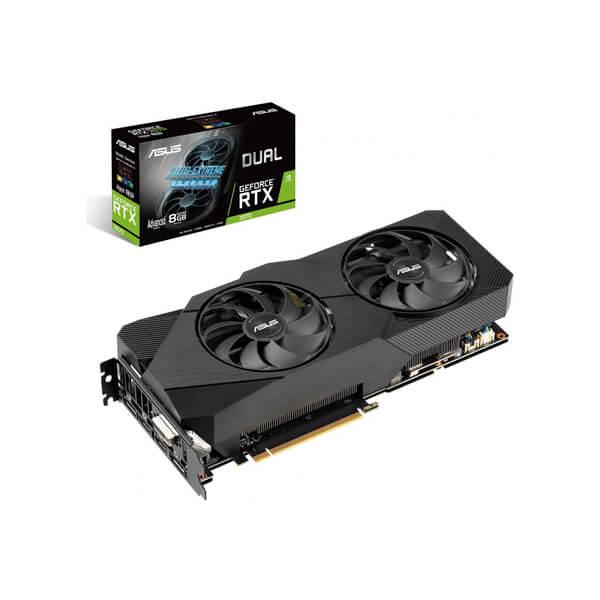 Asus GeForce Dual Series RTX 2070 SUPER EVO Advanced Edition 8GB GDDR6 256-Bit Gaming Graphics Card ( DUAL-RTX2070S-A8G-EVO )