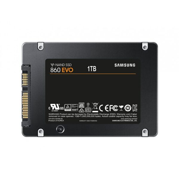 Samsung 860 EVO 1 TB 2.5 Inch Sata Internal SSD ( MZ-76E1T0BW )