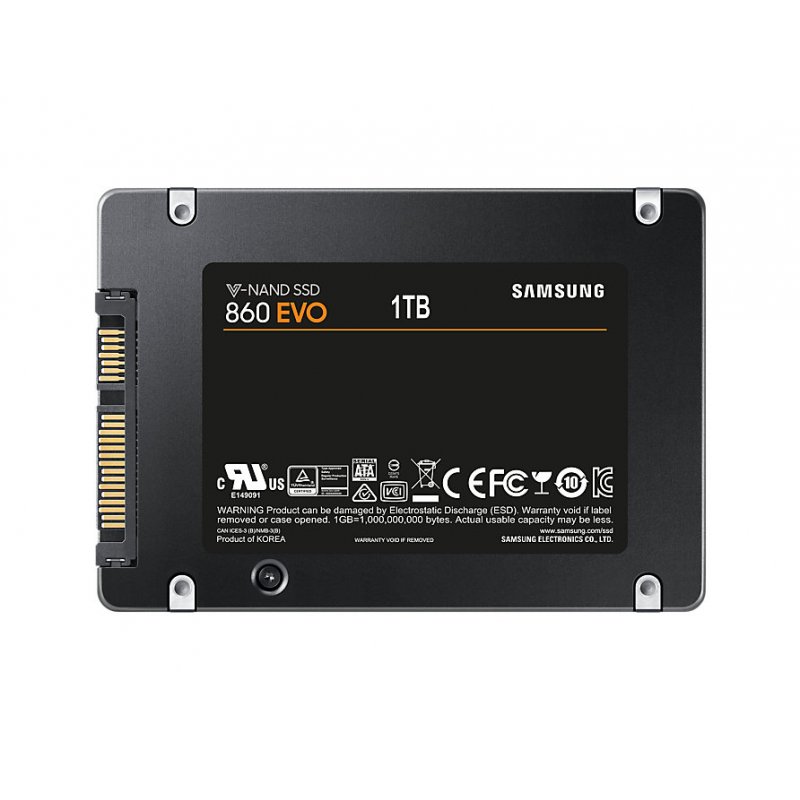 Samsung 860 EVO 1 TB 2.5 Inch Sata Internal SSD ( MZ-76E1T0BW )