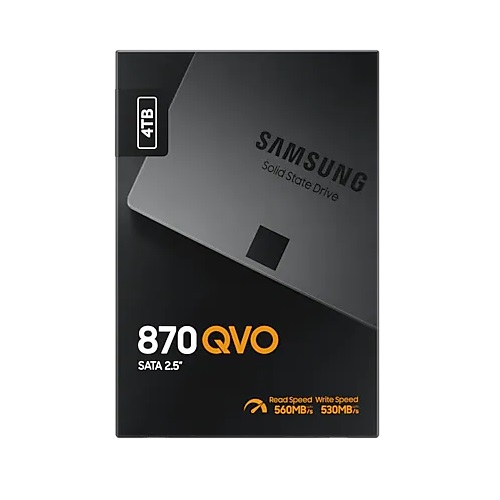 Samsung 870 QVO 4TB SATA 2.5 Inch SSD ( MZ-77Q4T0BW )