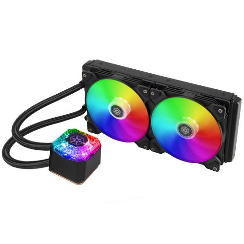Silverstone IceGem 280 280mm ARGB AIO Liquid Cooler With 2 x 140mm ARGB Fans ( SST-IG280-ARGB )