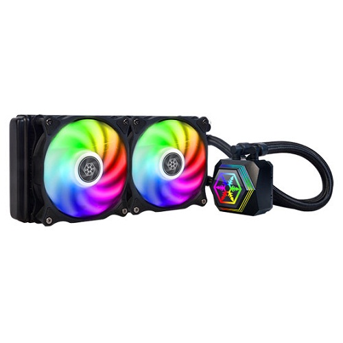 Silverstone PF240-ARGB 240mm CPU AIO Liquid Cooler ( SST-PF240-ARGB )