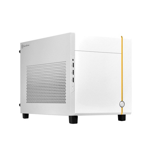 Silverstone SUGO 14 Mini-ITX Cube Chassis, White ( SST-SG14W )