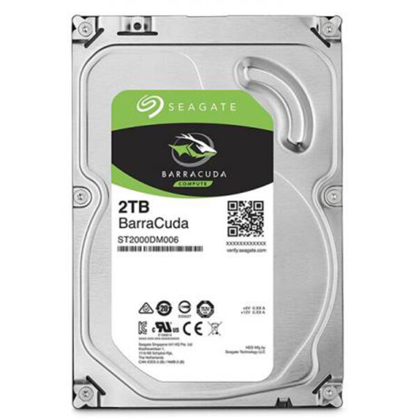 Seagate Barracuda 2TB 7200 RPM Computing Desktop Internal Hard Disk Drive ( ST2000DM008 )