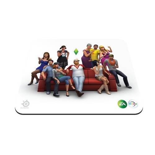 SteelSeries QCK Sims 4 Edition Gaming Mouse Pad With Cloth Surface, Small ( 67292 )