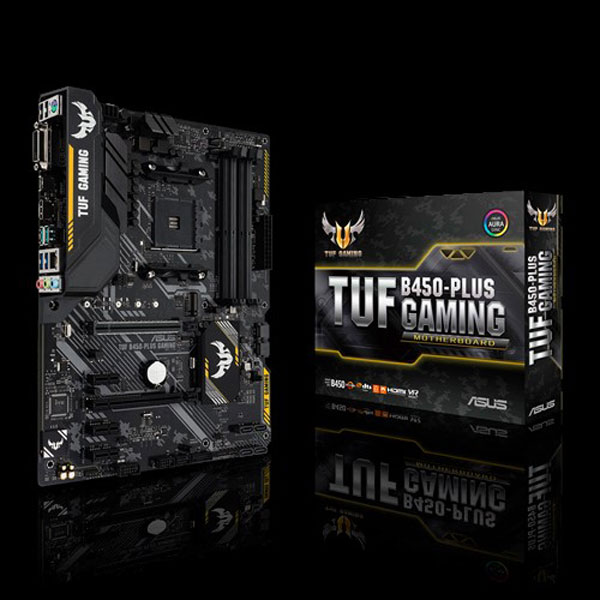 Asus TUF B450-PLUS GAMING ATX Motherboard ( AMD Socket AM4, For Ryzen Series CPU, 4 RAM Slots, Max 128 GB Memory ) - Image 11
