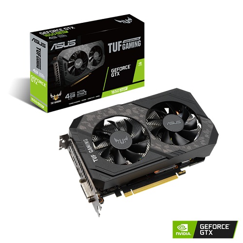 ASUS TUF Gaming GeForce GTX 1650 SUPER 4GB GDDR6 128 Bit Graphics Card With Dual Fans ( TUF-GTX1650S-4G-GAMING )