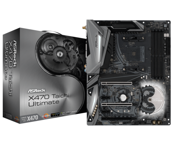 ASROCK X470 Taichi Ultimate MOTHERBOARD