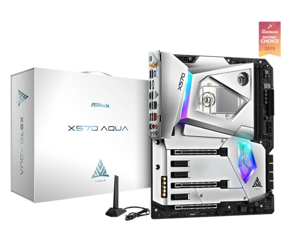 ASROCK X570 AQUA MOTHERBOARD
