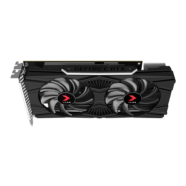 PNY GeForce RTX 2060 Super XLR8 8GB GDDR6 Overclocked Edition Dual Fan Graphics Card VCG20608SDFPPB-O