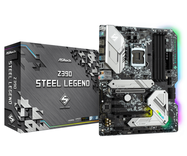 ASROCK Z390 STEEL LEGEND MOTHERBOARD