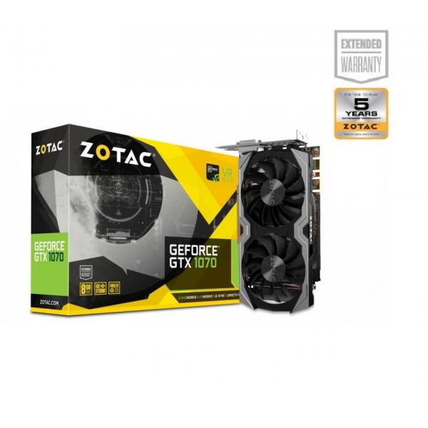 ZOTAC GRAPHICS CARD PASCAL SERIES GTX 1070 8GB GDDR5 MINI (ZT-P10700G-10M)
