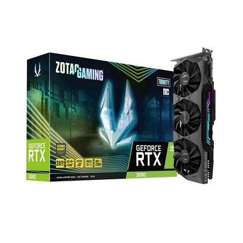 ZOTAC GAMING GEFORCE RTX 3090 TRINITY OC 24GB GDDR6X 384-BIT GAMING GRAPHICS CARD