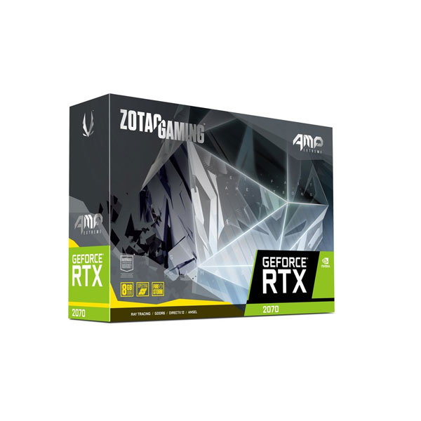 Zotac GeForce RTX 2070 AMP Extreme 8GB GDDR6 256-bit Gaming Graphics Card ( ZT-T20700B-10P ) - Image 2
